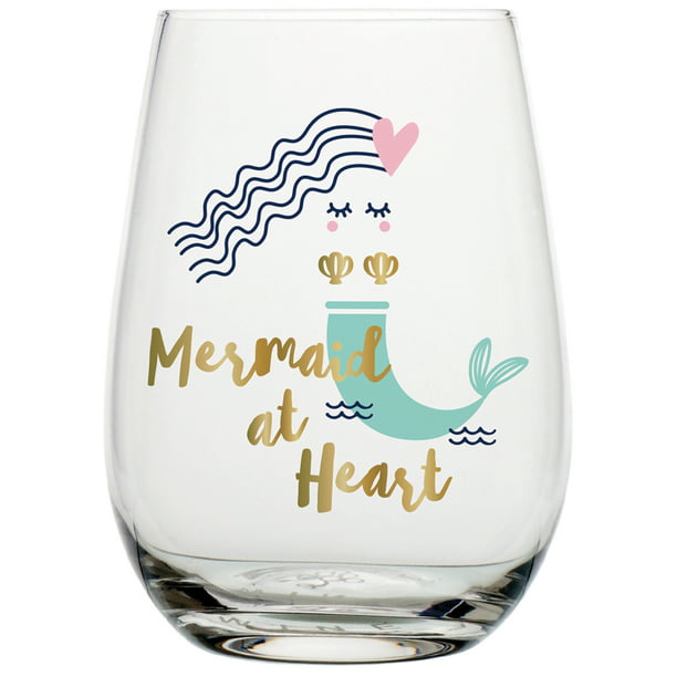 Shop4Ever 30th Birthday Gifts ~ Age Gets Better With Wine 1989 Laser Engraved Stemless Wine Glass 1989, 15 oz. 